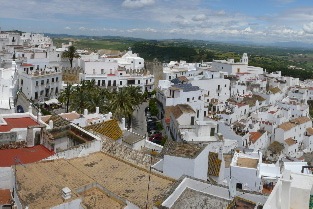 Vejer - Uitzicht vanuit La Botica - La Meca Vejer - Uitzicht vanuit La Botica - La Meca